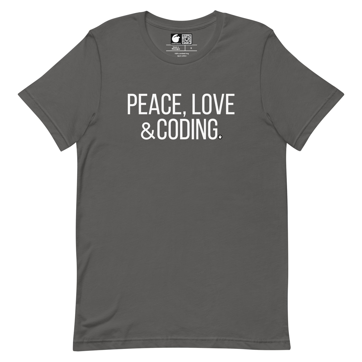 CODING  Short-Sleeve Unisex t-shirt
