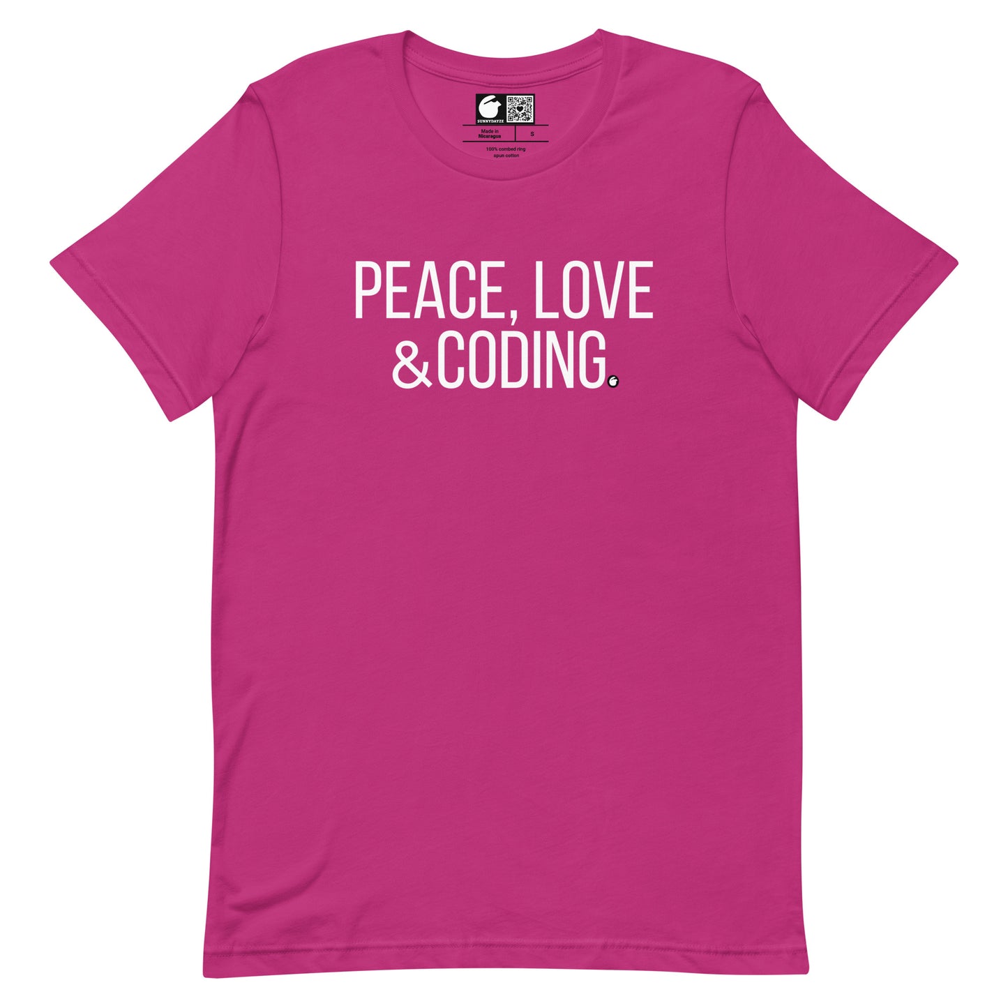 CODING  Short-Sleeve Unisex t-shirt
