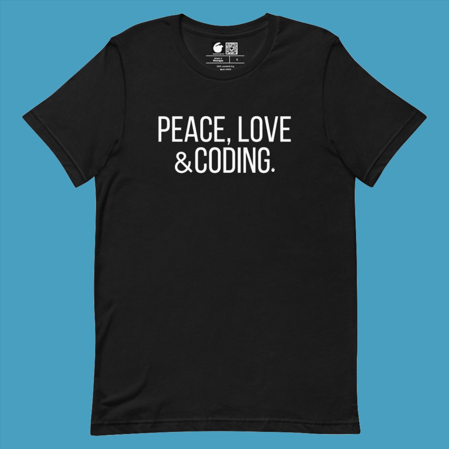CODING  Short-Sleeve Unisex t-shirt