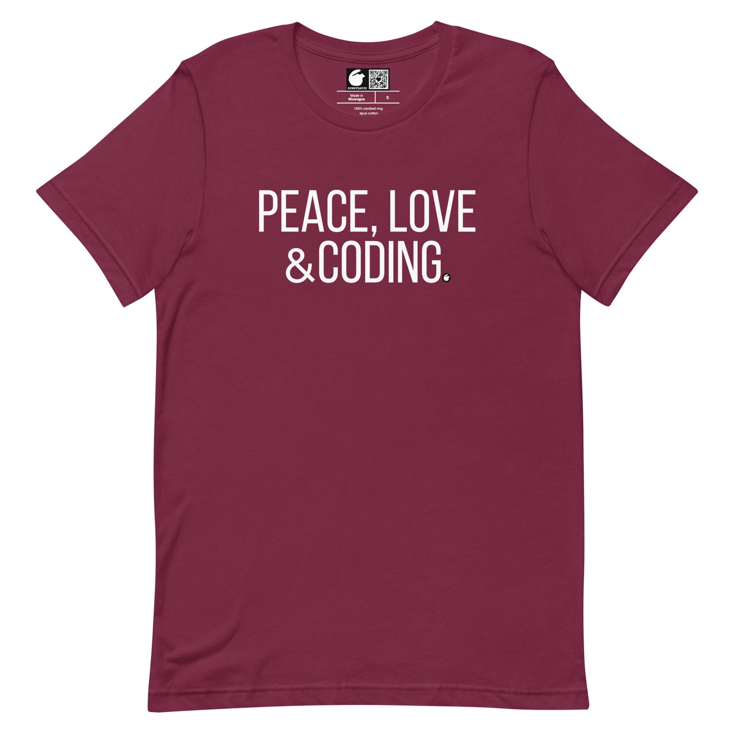 CODING  Short-Sleeve Unisex t-shirt