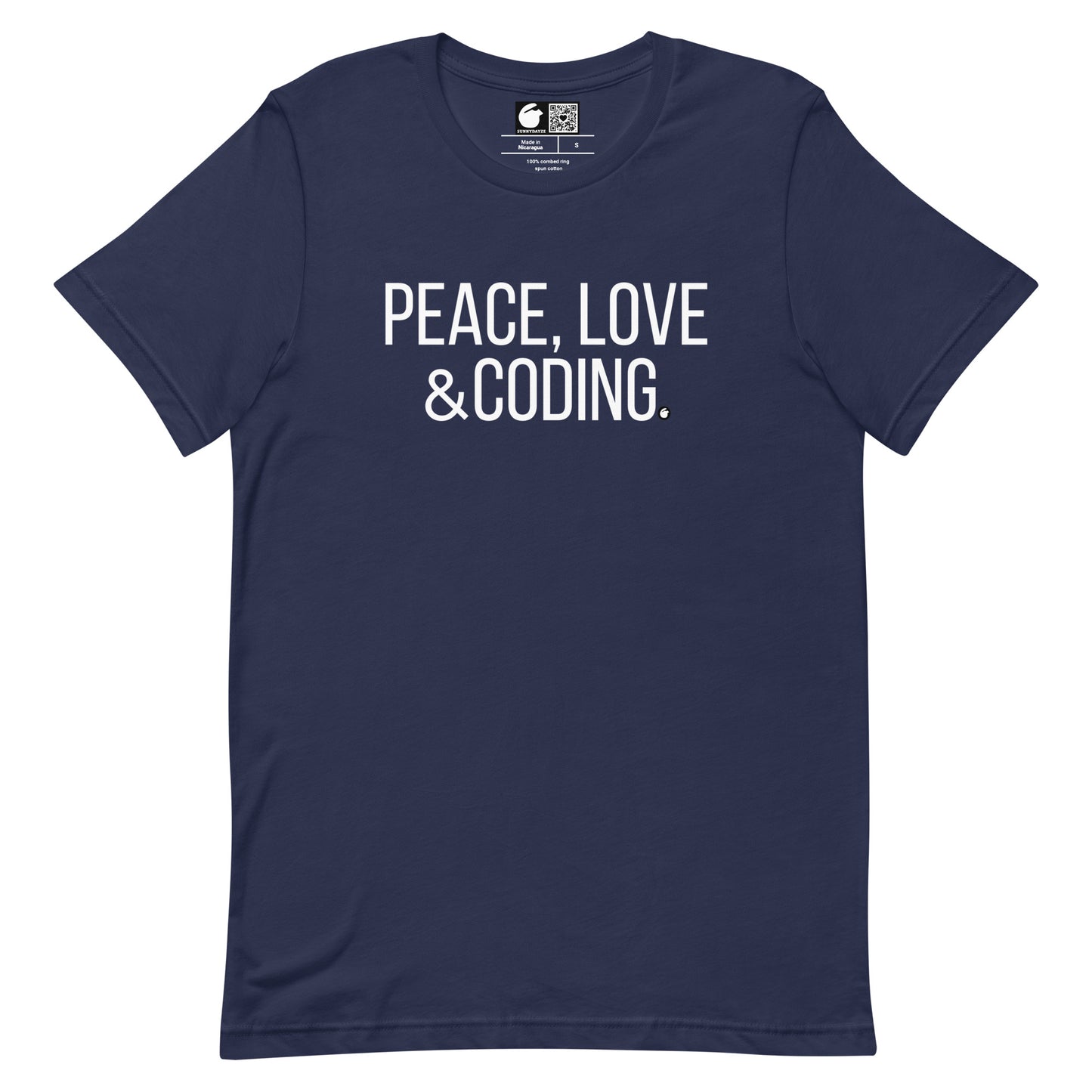 CODING  Short-Sleeve Unisex t-shirt