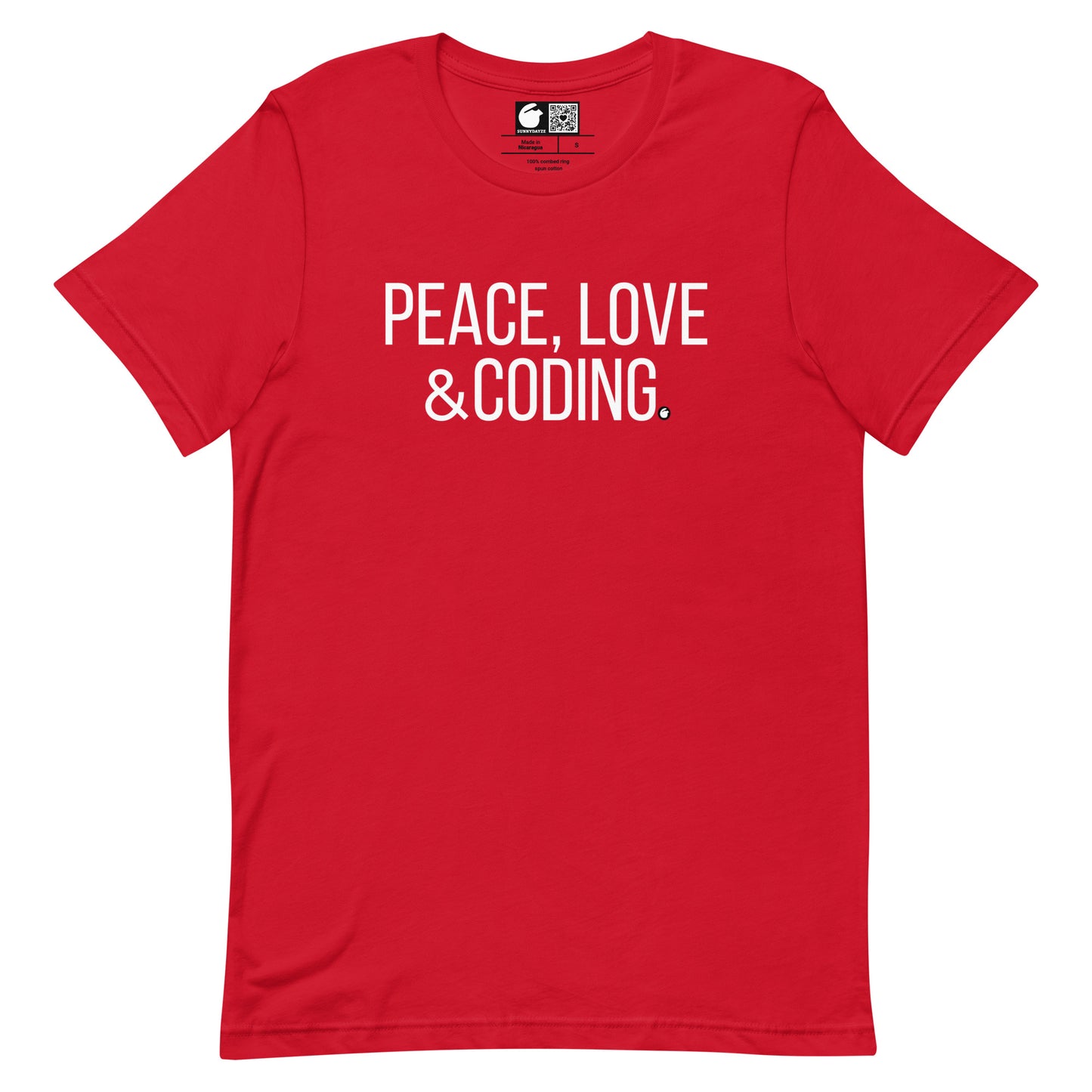 CODING  Short-Sleeve Unisex t-shirt